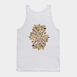 Seasonal branches and berries -  amber Tank Top